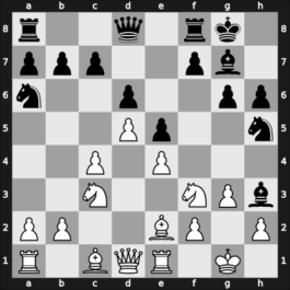 1961 GDR Ch Premnitz GER – Round 9 – Uhlmann, Wolfgang – 1-0 – Raetsch, Heinz – G41