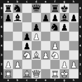 1961 GDR Ch Premnitz GER – Round 10 – Pietzsch, Wolfgang – 1-0 – Malich, Burkhard, Dr. – G49