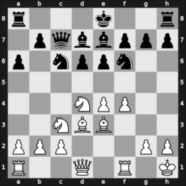 1961 GDR Ch Premnitz GER – Round 11 – Liebert, Heinz – 1-0 – Handel, Horst – G51