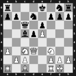 1961 GDR Ch Premnitz GER – Round 11 – Moehring, Guenther – 1-0 – Kahn, Manfred – G52