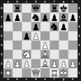 1961 Graz 1st – Round 2 – Marthaler, Otto – 1/2-1/2 – Robatsch, Karl – G3