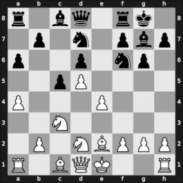 1961 Graz 1st – Round 6 – Vodep, Otto – 1/2-1/2 – Rabar, Braslav – G16
