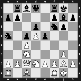 1961 Graz 1st – Round 8 – Pirc, Vasja – 1/2-1/2 – Rabar, Braslav – G25
