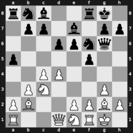 1961 Graz 1st – Round 10 – Rellstab, Ludwig – 1/2-1/2 – Dueckstein, Andreas – G30