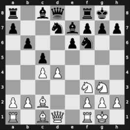 1961 Hastings6162 – Round 3 – Penrose, Justin – 1/2-1/2 – Flohr, Salo – G13