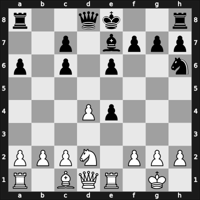 1961 Hastings6162 – Round 3 – Barden, Leonard – 1/2-1/2 – Wade, Robert G – G14