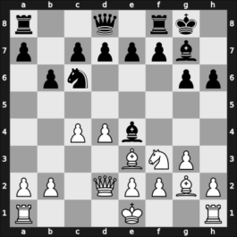 1961 Hastings6162 – Round 7 – Flohr, Salo – 1-0 – Wade, Robert G – G30