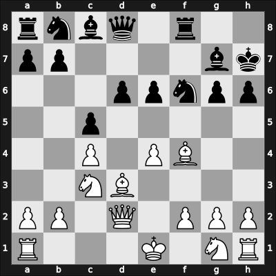 1961 Hastings6162 – Round 9 – Bisguier, Arthur B – 1-0 – Aaron, Manuel – G38