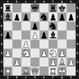 1961 Hoogovens – Round 1 – Larsen, Benjamin Holsko – 1/2-1/2 – Van den Berg, Cees – G1
