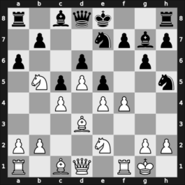 1961 Hoogovens – Round 1 – Gereben, Erno – 0-1 – Larsen, Benjamin Holsko – G5