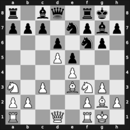 1961 Hoogovens – Round 1 – Ivkov, Borislav – 1-0 – Barendregt, Johan – G10