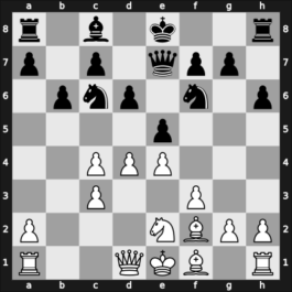 1961 Hoogovens – Round 1 – Donner, Jan-Hein – 0-1 – Gruenfeld, Ernst – G14