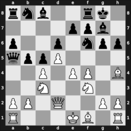1961 Hoogovens – Round 1 – Gereben, Erno – 1-0 – Olafsson, Fridrik – G22