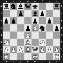 1961 Hoogovens – Round 1 – Olafsson, Fridrik – 1/2-1/2 – Ivkov, Borislav – G34