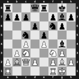 1961 Hoogovens – Round 1 – Van Scheltinga, Theo – 1/2-1/2 – Van den Berg, Cees – G38
