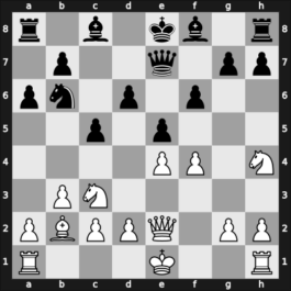1961 Hungary Ch – Round 1 – Orendi, E. – 1/2-1/2 – Lengyel, Laszlo – G4