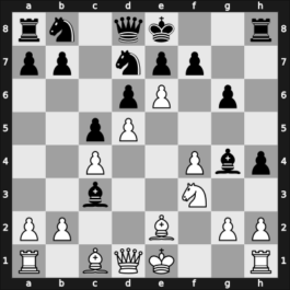 1961 IBM – Round 8 – Wolthuis, Willem – 1/2-1/2 – De Rooi, Paul – G38