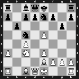 1961 Katowice ch18-POL – Round 1 – Doda, Zbigniew – 1-0 – Ruszczycki, Jacek – G2