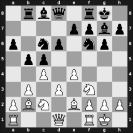 1961 Katowice ch18-POL – Round 1 – Ruszczycki, Jacek – 0-1 – Grabczewski, Romuald – G23
