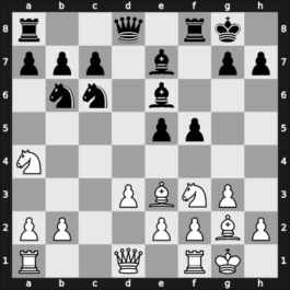 1961 Katowice ch18-POL – Round 5 – Balcerowski, Witold – 0-1 – Tarnowski, Alfred – G39