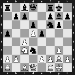 1961 Katowice ch18-POL – Round 7 – Balcerowski, Witold – 0-1 – Bednarski, Jacek – G48