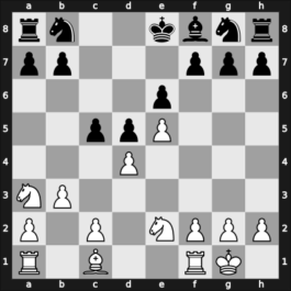 1961 Katowice ch18-POL – Round 11 – Ruszczycki, Jacek – 1/2-1/2 – Kostro, Jerzy – G69