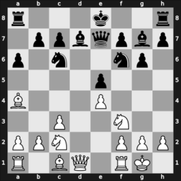 1961 Katowice ch18-POL – Round 12 – Tarnowski, Alfred – 1/2-1/2 – Sliwa, Bogdan – G76