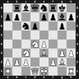 1961 Kiel – Round 4 – Brinckmann, Alfred – 1/2-1/2 – Schneider, Werner – G11