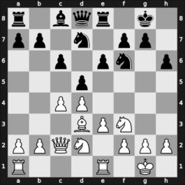 1961 Kiel – Round 5 – Saemisch, Friedrich – 1/2-1/2 – Barda, Olaf – G13