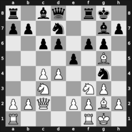 1961 Kiev (Ukraine) – Round 10 – Novopashin, Arkady – 1/2-1/2 – Zurakhov, Vladlen Y – G15