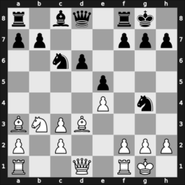 1961 London Boys U18 Ch – Round 8 – Collins, Richard Arnold – 1/2-1/2 – Hyams, A. – G8