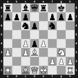 1961 Mar del Plata – Round 1 – Caballero Camara, Ricardo – 1/2-1/2 – Reinhardt, Enrique – G9