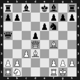 1961 Mar del Plata – Round 1 – Pelikan, Jan – 1/2-1/2 – Bielicki, Carlos – G25