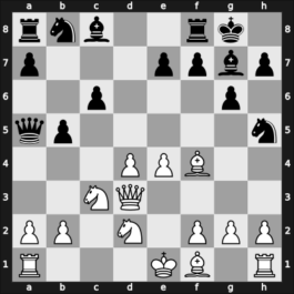 1961 Mar del Plata – Round 4 – Letelier Martner, Rene – 1/2-1/2 – Byrne, Ray – G41