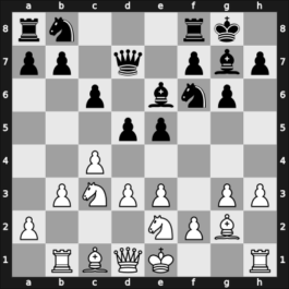 1961 Mar del Plata – Round 4 – Bielicki, Carlos – 0-1 – Matanovic, Aleksandar – G42