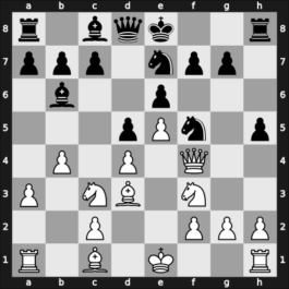 1961 Mar del Plata – Round 6 – Quinones Carrillo, Oscar – 0-1 – Perez Perez, Francisco Jose – G61