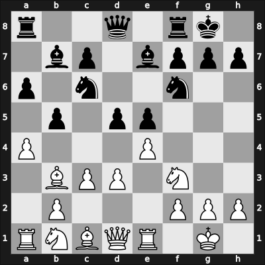 1961 Mar del Plata – Round 11 – Quinones Carrillo, Oscar – 0-1 – Reinhardt, Enrique – G98