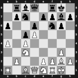 1961 Mar del Plata – Round 13 – Quinones Carrillo, Oscar – 1/2-1/2 – Caballero Camara, Ricardo – G110