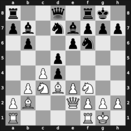 1961 Mar del Plata – Round 13 – Najdorf, Miguel – 1-0 – Matanovic, Aleksandar – G112