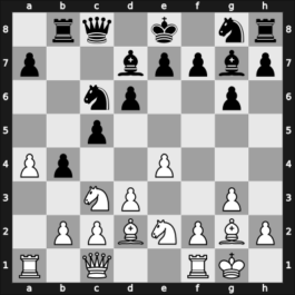 1961 Mar del Plata KIM – Round 1 – Acabezon Serra, Keltoi – 0-1 – Bielicki, Carlos – G13