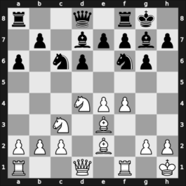 1961 Mar del Plata KIM – Round 1 – Braut Grane, Joan – 1/2-1/2 – Bielicki, Carlos – G16
