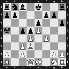 1961 Mar del Plata KIM – Round 1 – Dominguez, Cristobal – 1/2-1/2 – Rossetto, Hector – G22