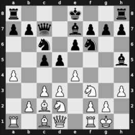 1961 Mar del Plata KIM – Round 8 – Rossetto, Hector – 0-1 – Behrensen, Jorge – G24