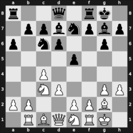 1961 Marianske Lazne zt – Round 2 – Filip, Miroslav – 1/2-1/2 – Olafsson, Fridrik – G8