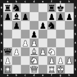 1961 Marianske Lazne zt – Round 4 – Ljungquist, Lennart – 1/2-1/2 – Johannessen, Svein – G26