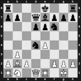 1961 Marianske Lazne zt – Round 5 – Barendregt, Johan – 1/2-1/2 – Ghitescu, Theodor – G36