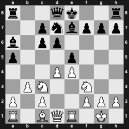 1961 Marianske Lazne zt – Round 6 – Gragger, Anton Fritz – 1/2-1/2 – Szabo, Laszlo – G42