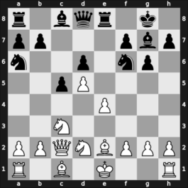 1961 Marianske Lazne zt – Round 8 – Uhlmann, Wolfgang – 1-0 – Szabo, Laszlo – G54