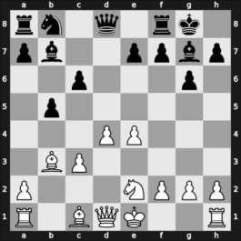 1961 Marianske Lazne zt – Round 11 – Blom, Kaj – 0-1 – Uhlmann, Wolfgang – G78