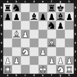 1961 Marianske Lazne zt – Round 12 – Niemela, Ilmari Aarne – 1/2-1/2 – Blom, Kaj – G84